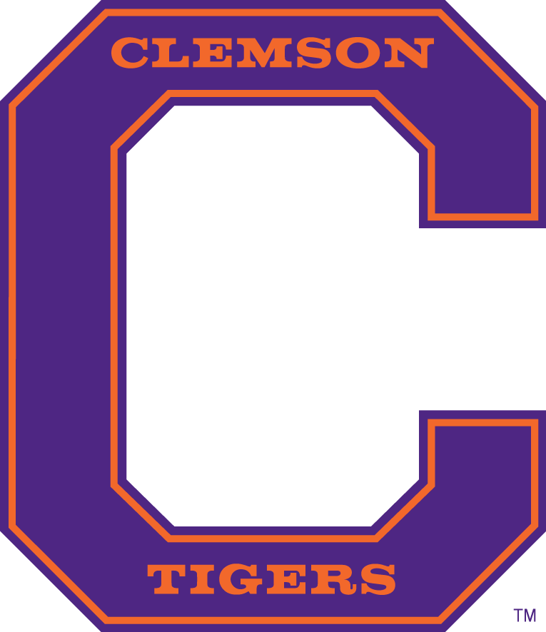 Clemson Tigers 1951-1964 Alternate Logo vinyl decal